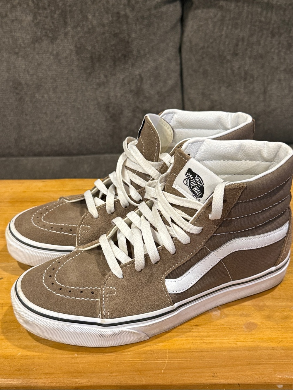 Vans Sk8 Hi Top Falcon/True White Size Women 7.5